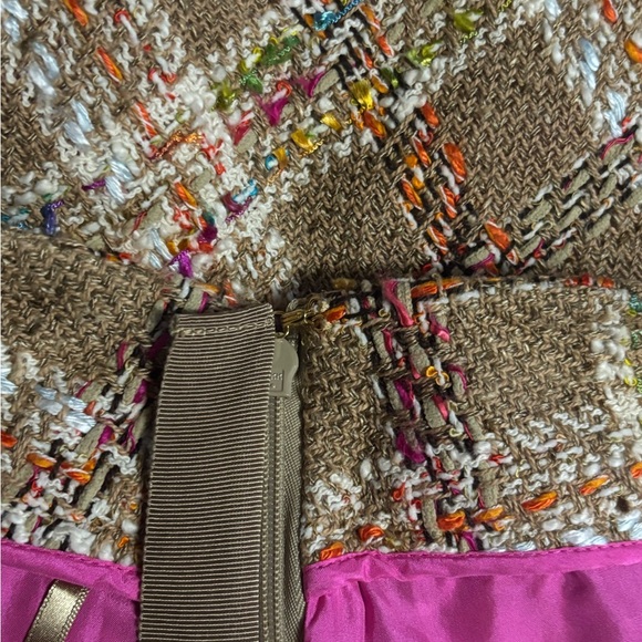 Kate Spade Plaid Tweed Skirt Size 8 - Picture 8 of 11